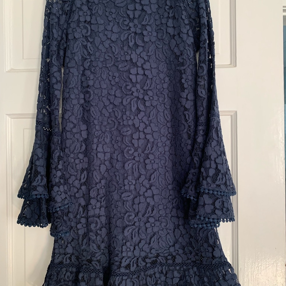 Bardot juniors navy  dress - Picture 2 of 9